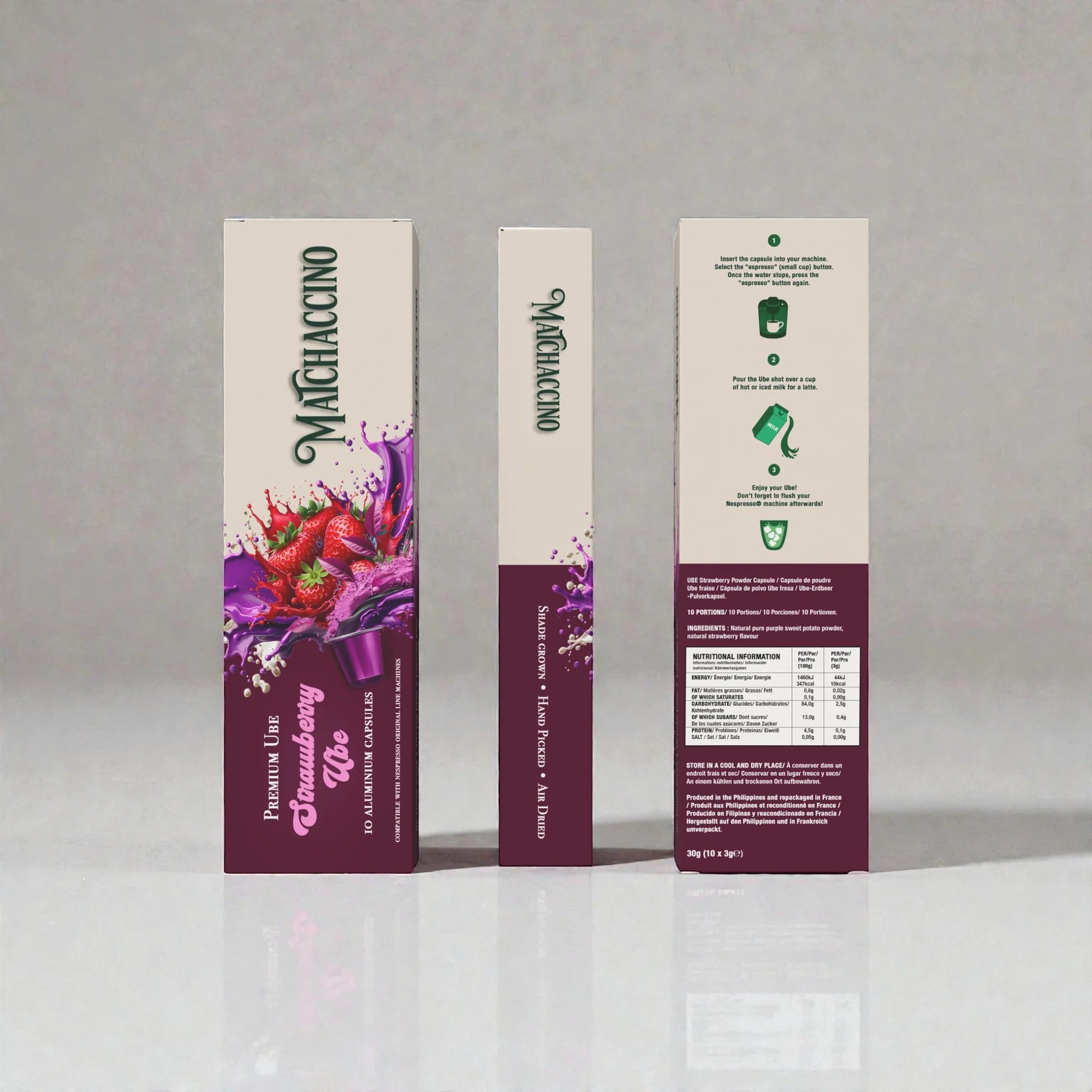 Strawberry Ube Capsules