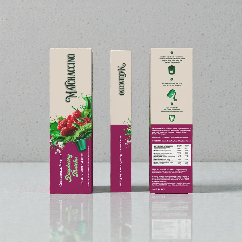 Raspberry Ceremonial Matcha Capsules