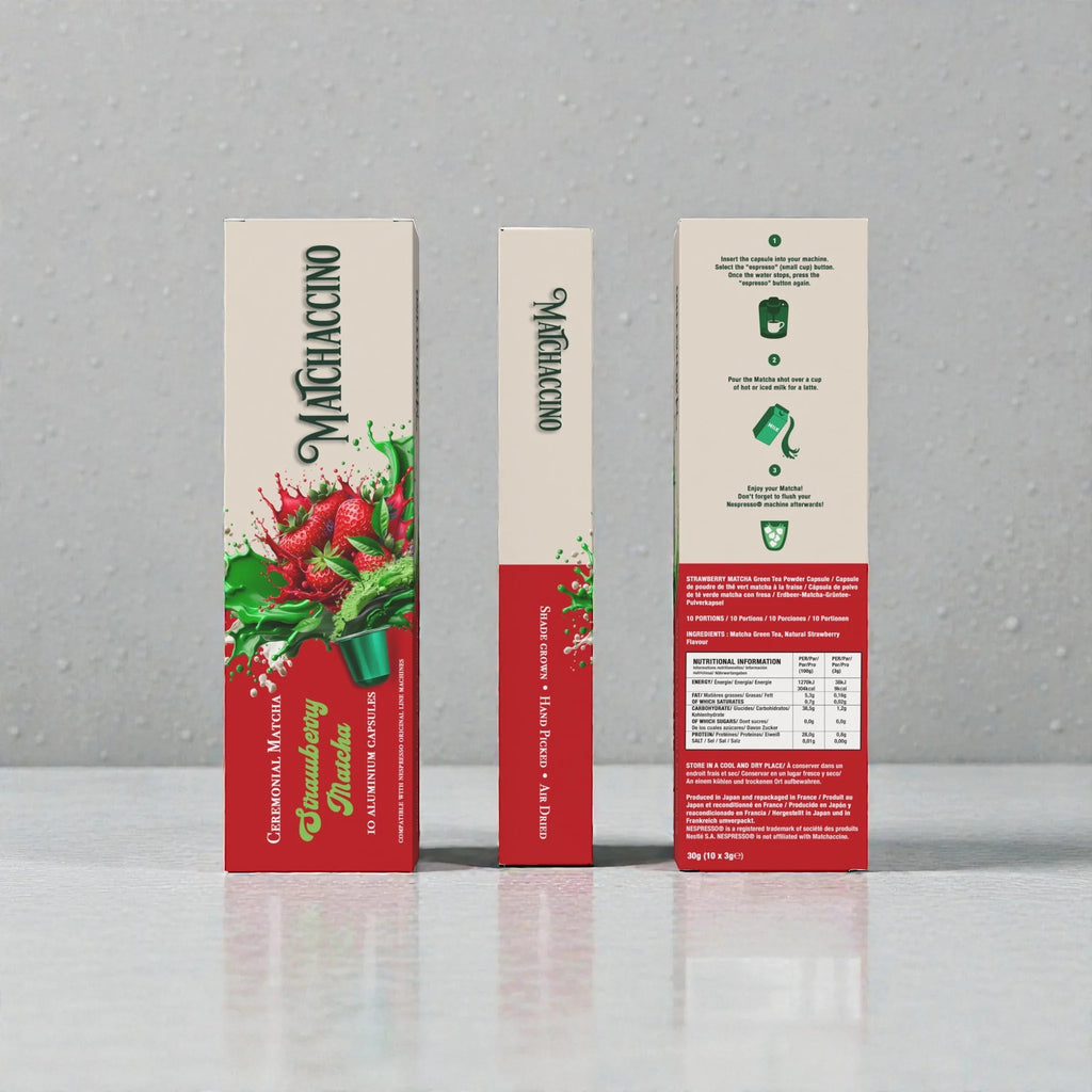 Strawberry Ceremonial Matcha Capsules