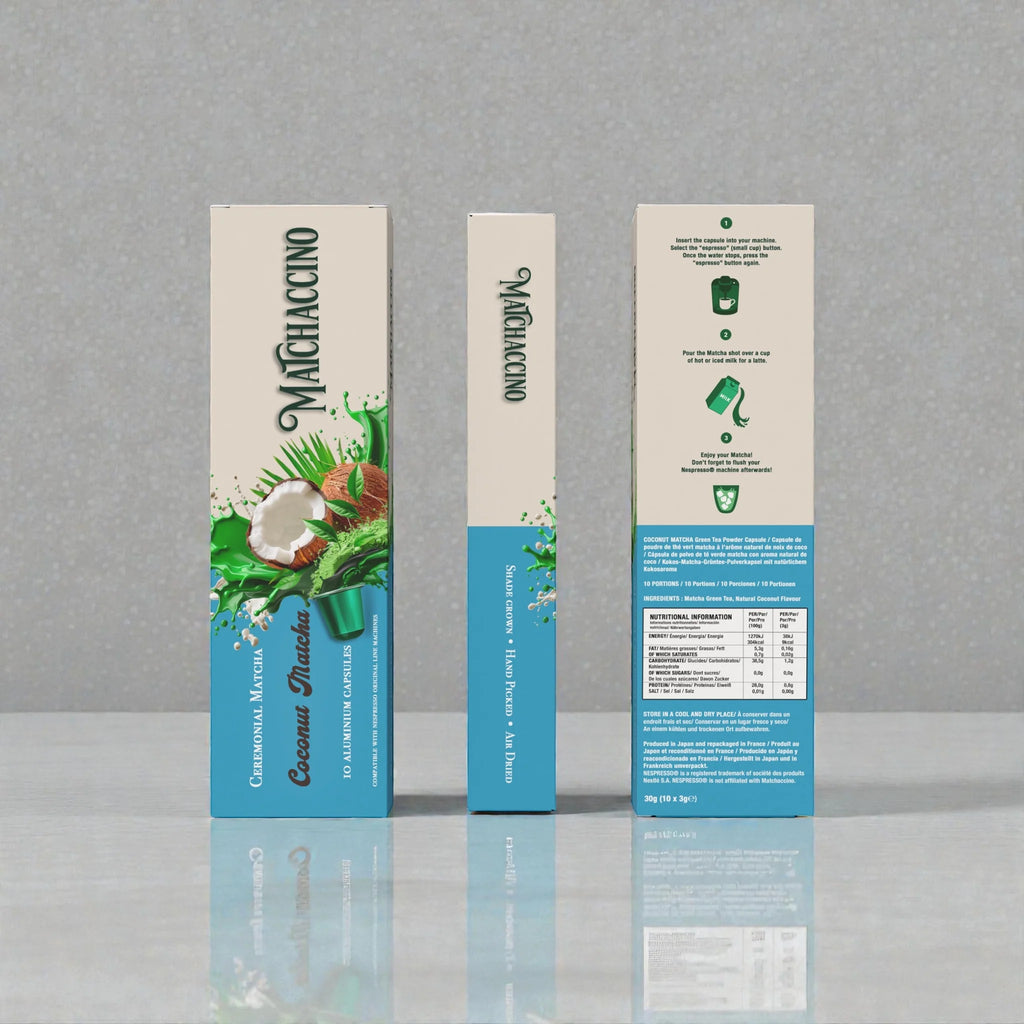 Coconut Ceremonial Matcha Capsules